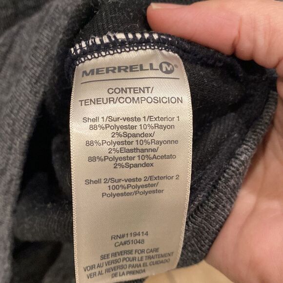 Merrell Arcadian Tunic Sweatshirt - Gray - Small Petite - Picture 11 of 12